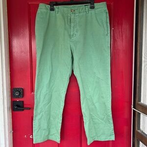 Vineyard Vines Men's 36x30' Green Bright Color Pants Dress Pants